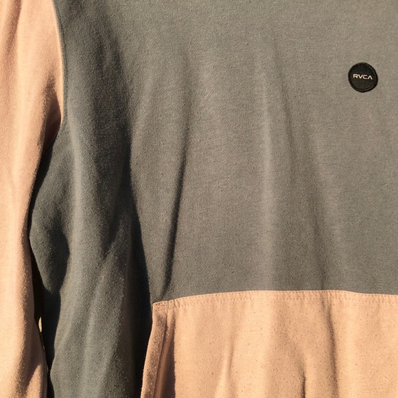 RVCA COLOUR BLOCK HOODIE - Picture 2 of 2